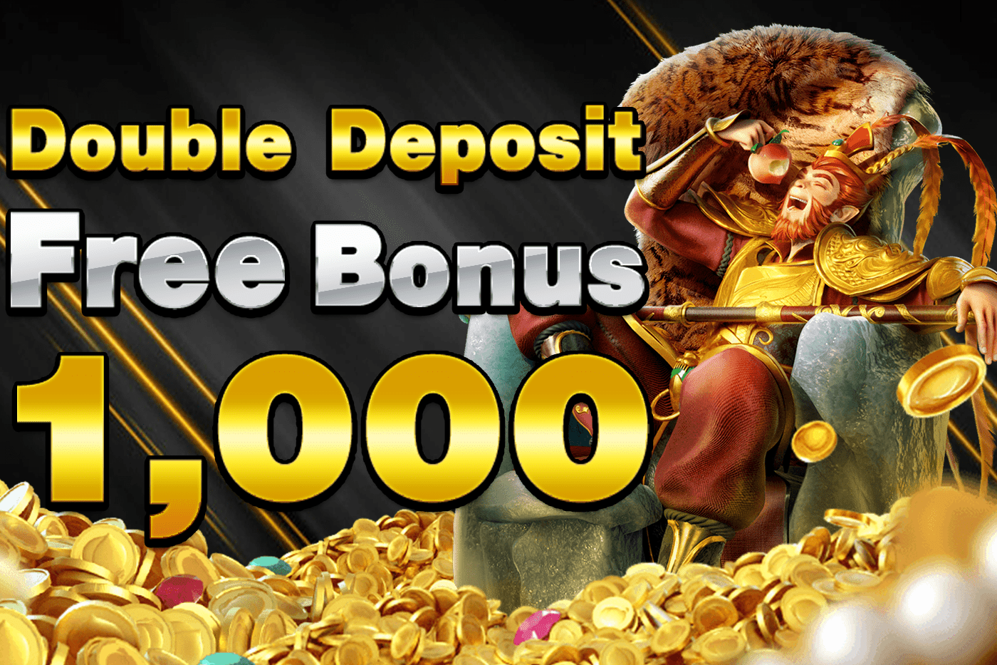 Double Deposit Free Bonus 1,000 mnl63 online casino